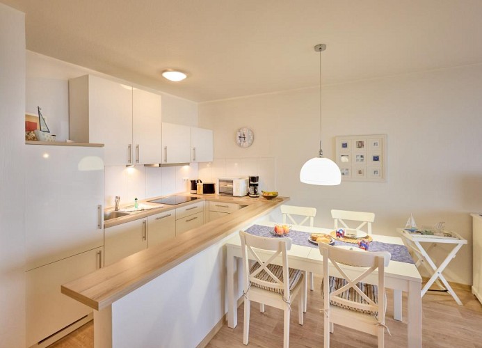 Nautilus, Ferienwohnung 13 inkl Strandkorb und Meerblick