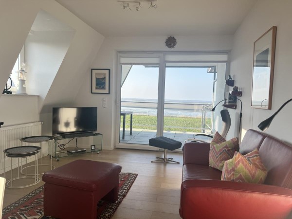 Düne 1, Ferienwohnung 9 mit Meerblick