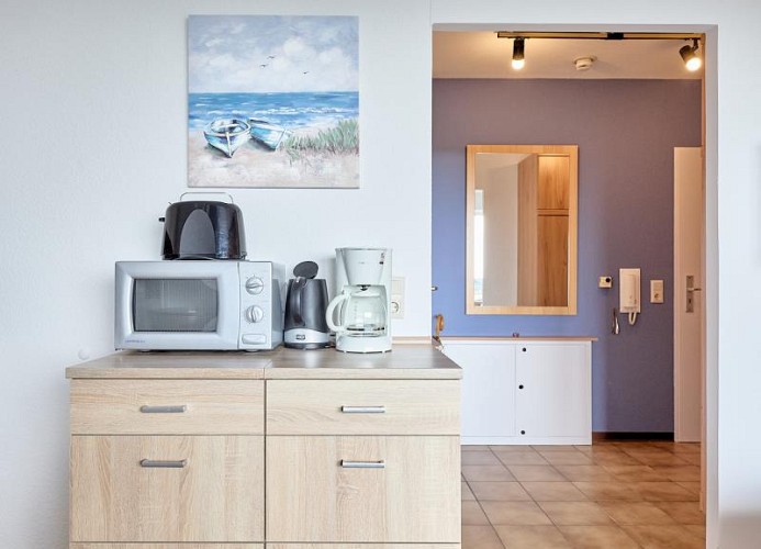 Seehütte Ferienwohnung 6,30 mit Meerblick