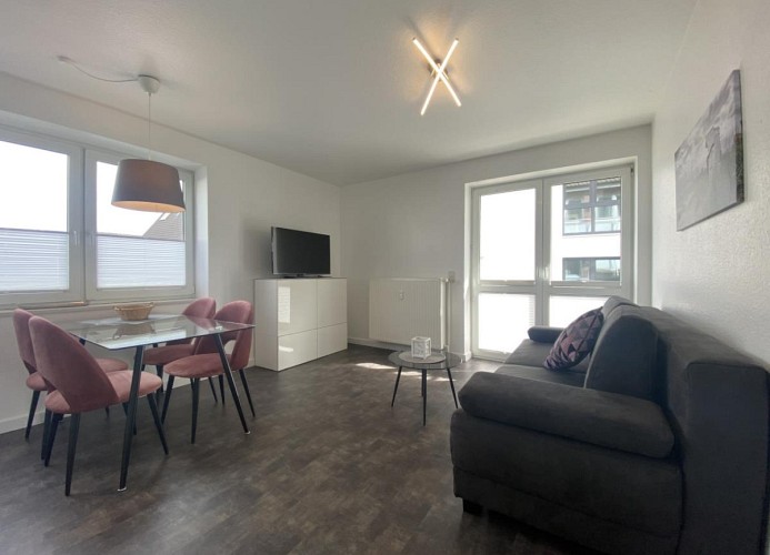 Villa Döser Strand Wohnung 1 inkl Strandkorb