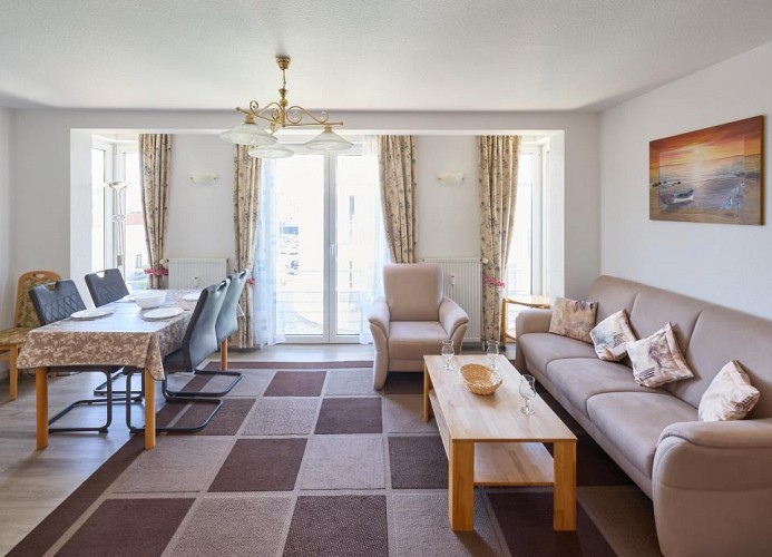 Duhner Düne Ferienwohnung 11 mit Teil-Meerblick
