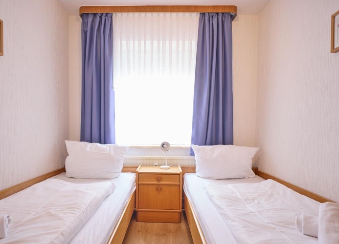 Haus Düne, Ferienwohnung 21 mit Meerblick
