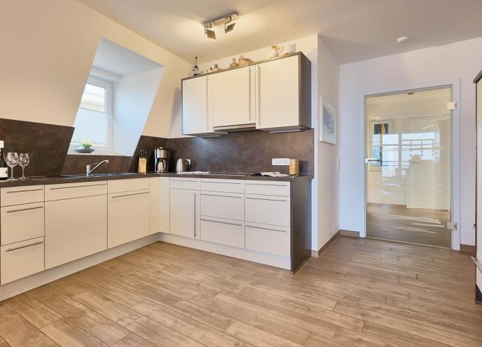 Düne 1, Ferienwohnung 12 inkl. Strandkorb und Meerblick