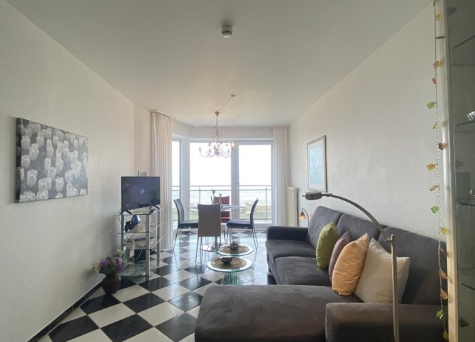 Strand-Palais Haus 3, Ferienwohnung 18 inkl. Strandkorb u. Meerblick