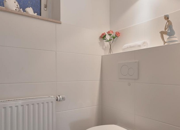 Villa Sonnenschein am Meer, Ferienwohnung 5 mit Sauna und Garten