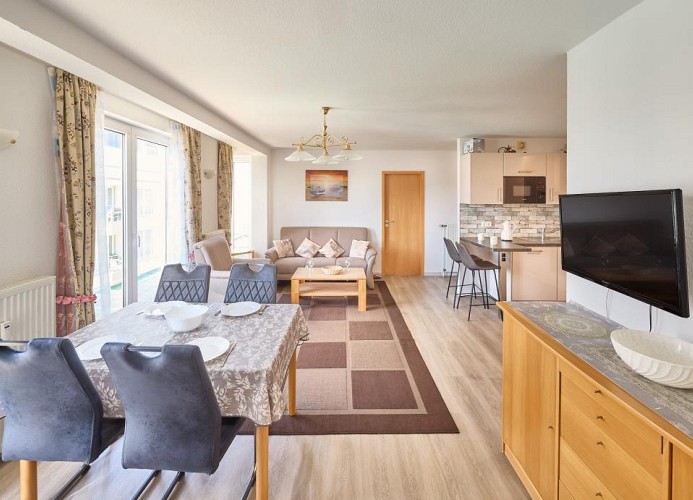 Duhner Düne Ferienwohnung 11 mit Teil-Meerblick