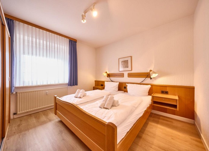 Haus Düne, Ferienwohnung 21 mit Meerblick
