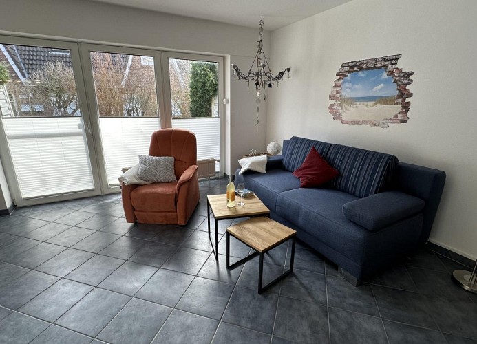 Seeadler, Ferienwohnung 4 inkl. Strandkorb