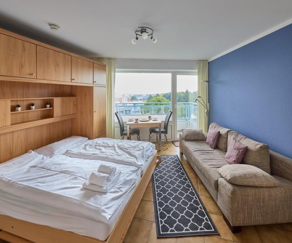 Seehütte Ferienwohnung 6,30 mit Meerblick
