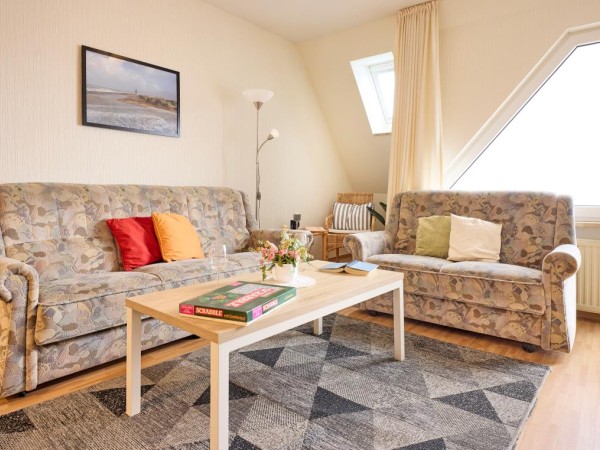 Haus Düne, Ferienwohnung 21 mit Meerblick