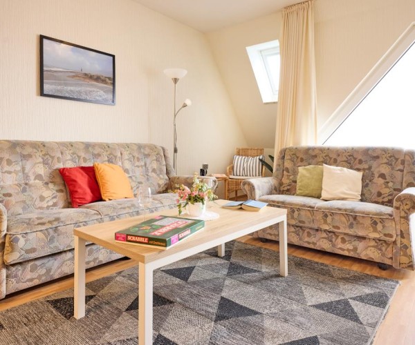 Haus Düne, Ferienwohnung 21 mit Meerblick