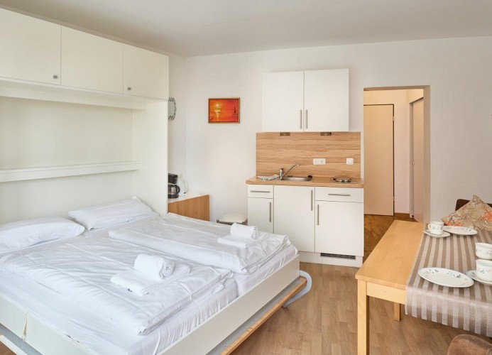 Seehütte Ferienwohnung 104 mit Meerblick