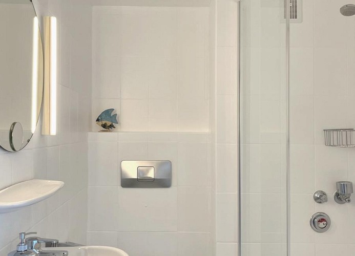 Seehütte Ferienwohnung 6,30 mit Meerblick