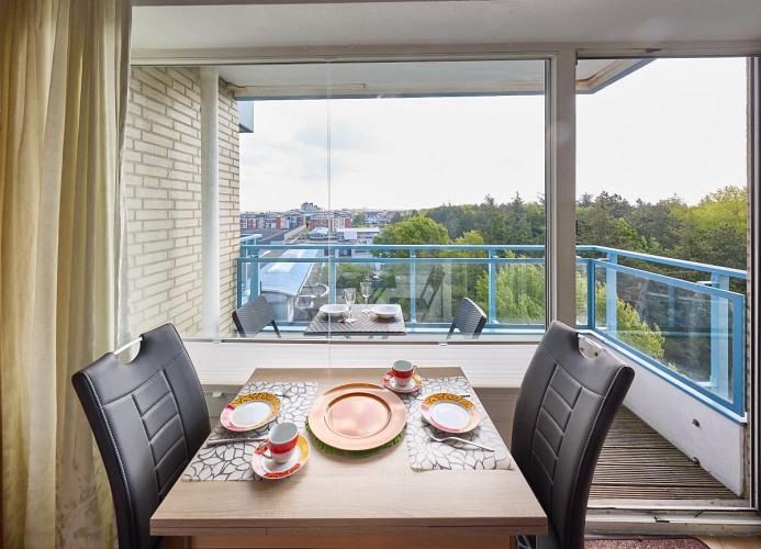 Seehütte Ferienwohnung 6,30 mit Meerblick