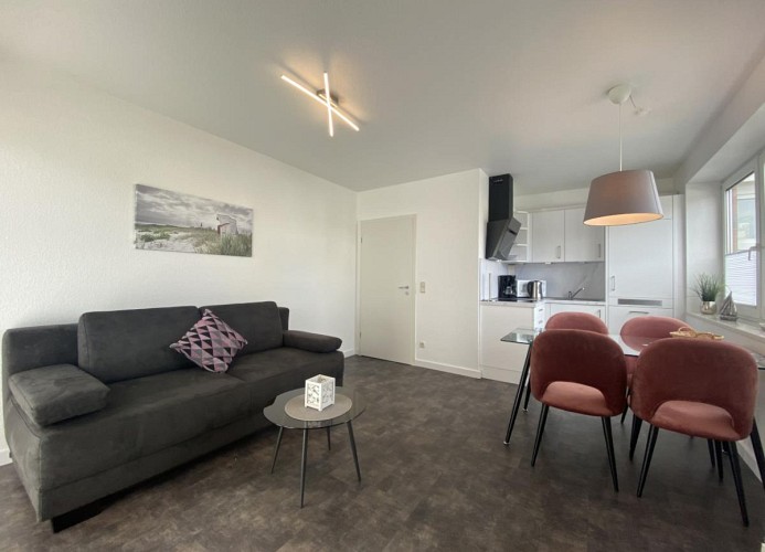 Villa Döser Strand Wohnung 1 inkl Strandkorb