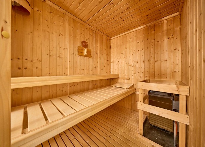 Villa Sonnenschein am Meer, Ferienwohnung 5 mit Sauna und Garten