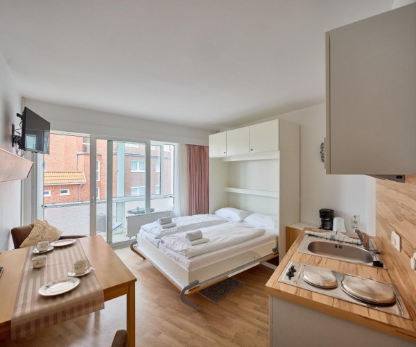 Seehütte Ferienwohnung 104 mit Meerblick
