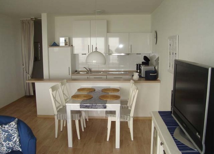 Nautilus, Ferienwohnung 13 inkl Strandkorb