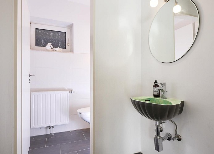 Villa Sonnenschein am Meer, Ferienwohnung 5 mit Sauna und Garten