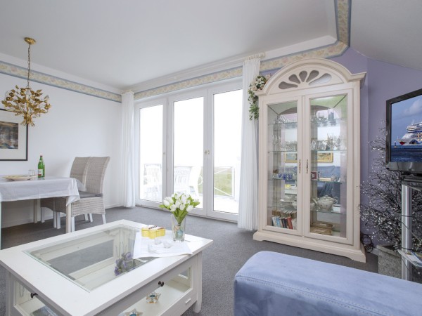 Haus an der Düne Ferienwohnung 6 mit Meerblick