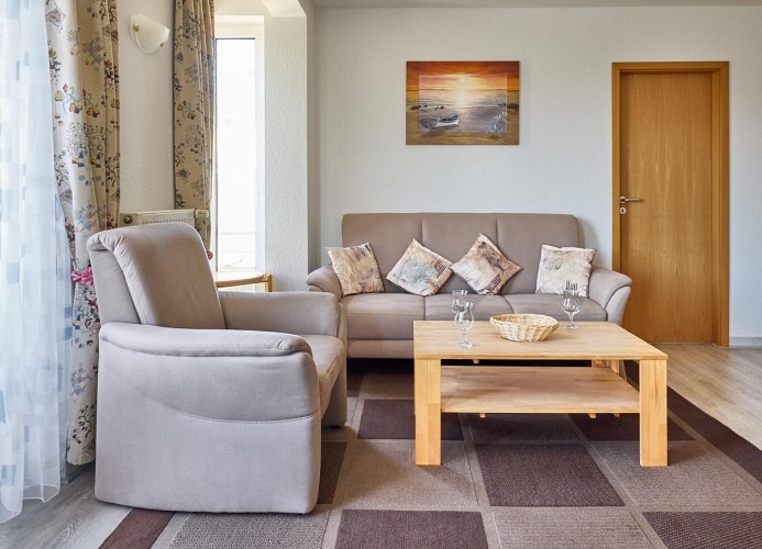 Duhner Düne Ferienwohnung 11 mit Teil-Meerblick