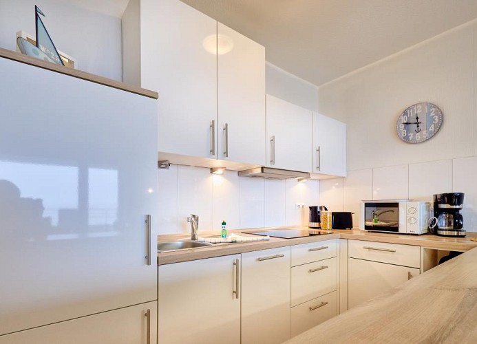 Nautilus, Ferienwohnung 13 inkl Strandkorb und Meerblick