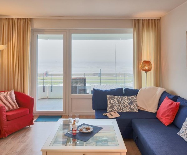 Nautilus, Ferienwohnung 13 inkl Strandkorb und Meerblick