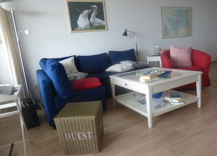 Nautilus, Ferienwohnung 13 inkl Strandkorb