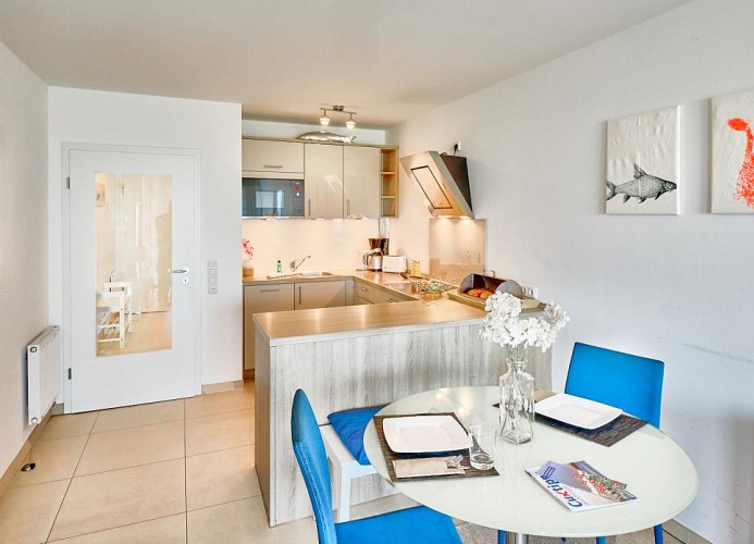 Düne 1, Ferienwohnung 11 mit Meerblick