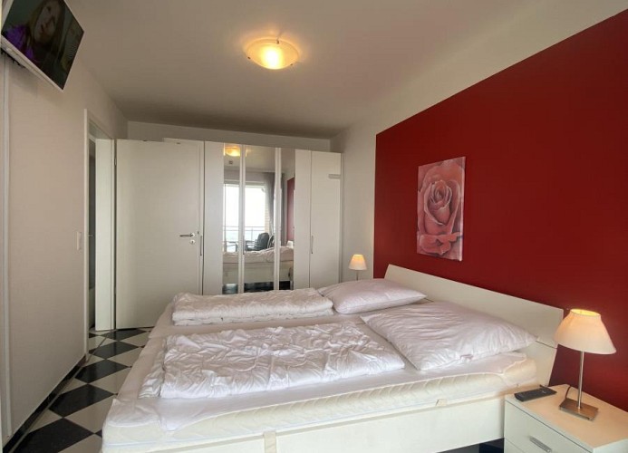 Strand-Palais Haus 3, Ferienwohnung 18 inkl. Strandkorb u. Meerblick