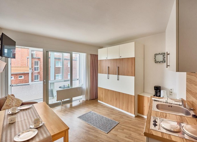 Seehütte Ferienwohnung 104 mit Meerblick