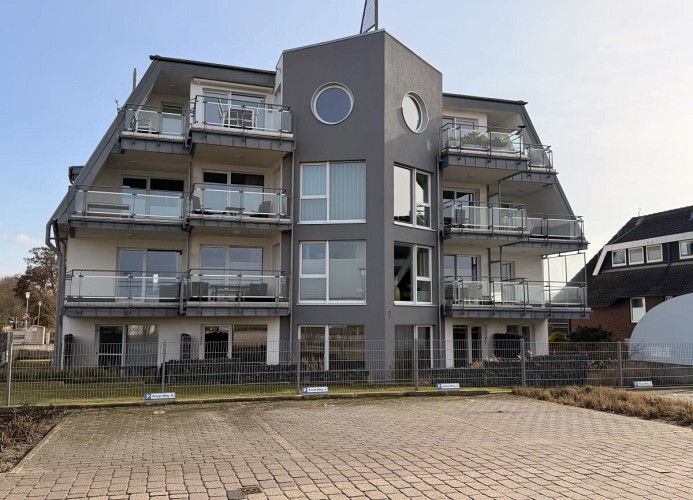 Düne 1, Ferienwohnung 12 inkl. Strandkorb und Meerblick