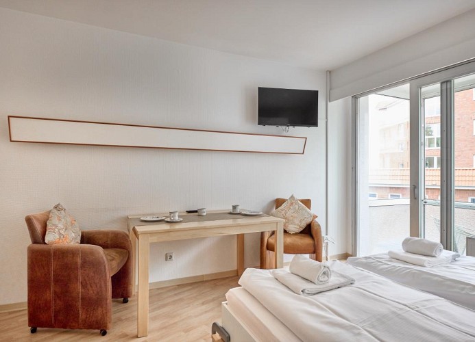 Seehütte Ferienwohnung 104 mit Meerblick