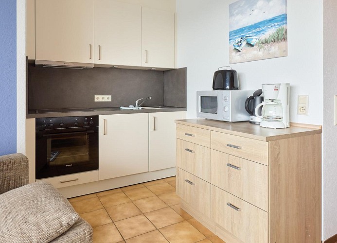 Seehütte Ferienwohnung 6,30 mit Meerblick