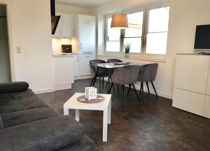 Villa Döser Strand Wohnung 1 inkl Strandkorb
