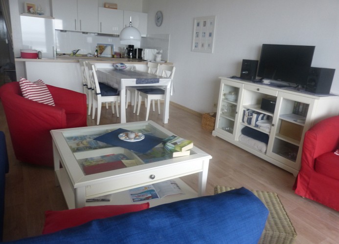 Nautilus, Ferienwohnung 13 inkl Strandkorb