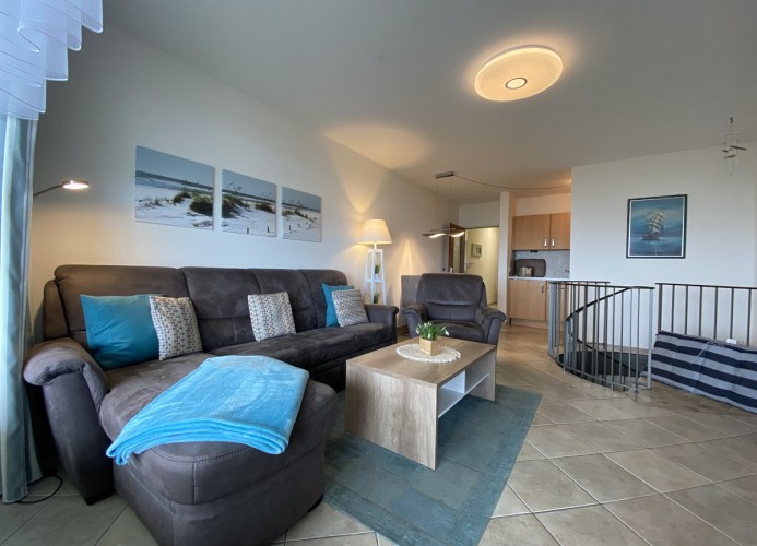 Nautilus, Ferienwohnung 5 inkl Strandkorb