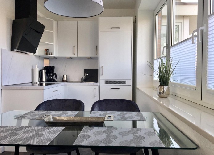Villa Döser Strand Wohnung 1 inkl Strandkorb